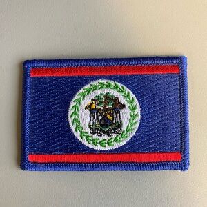 🛍️3 for $10 - Travel Patch - Belize Flag 🇧🇿 - never used